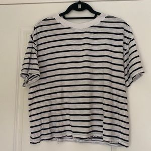 Abound Striped Boxy Tee